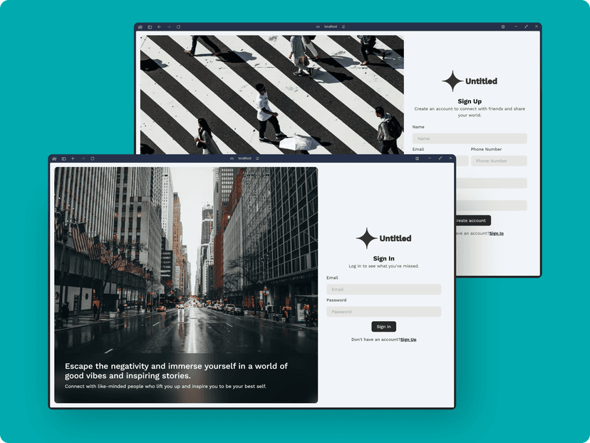 Fullstack Login & Sign Up with MERN